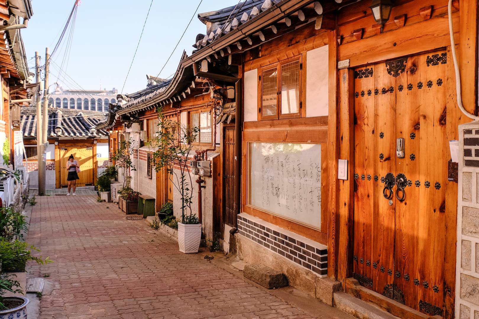 Bukchon Hanok Village à Séoul - Corée du Sud