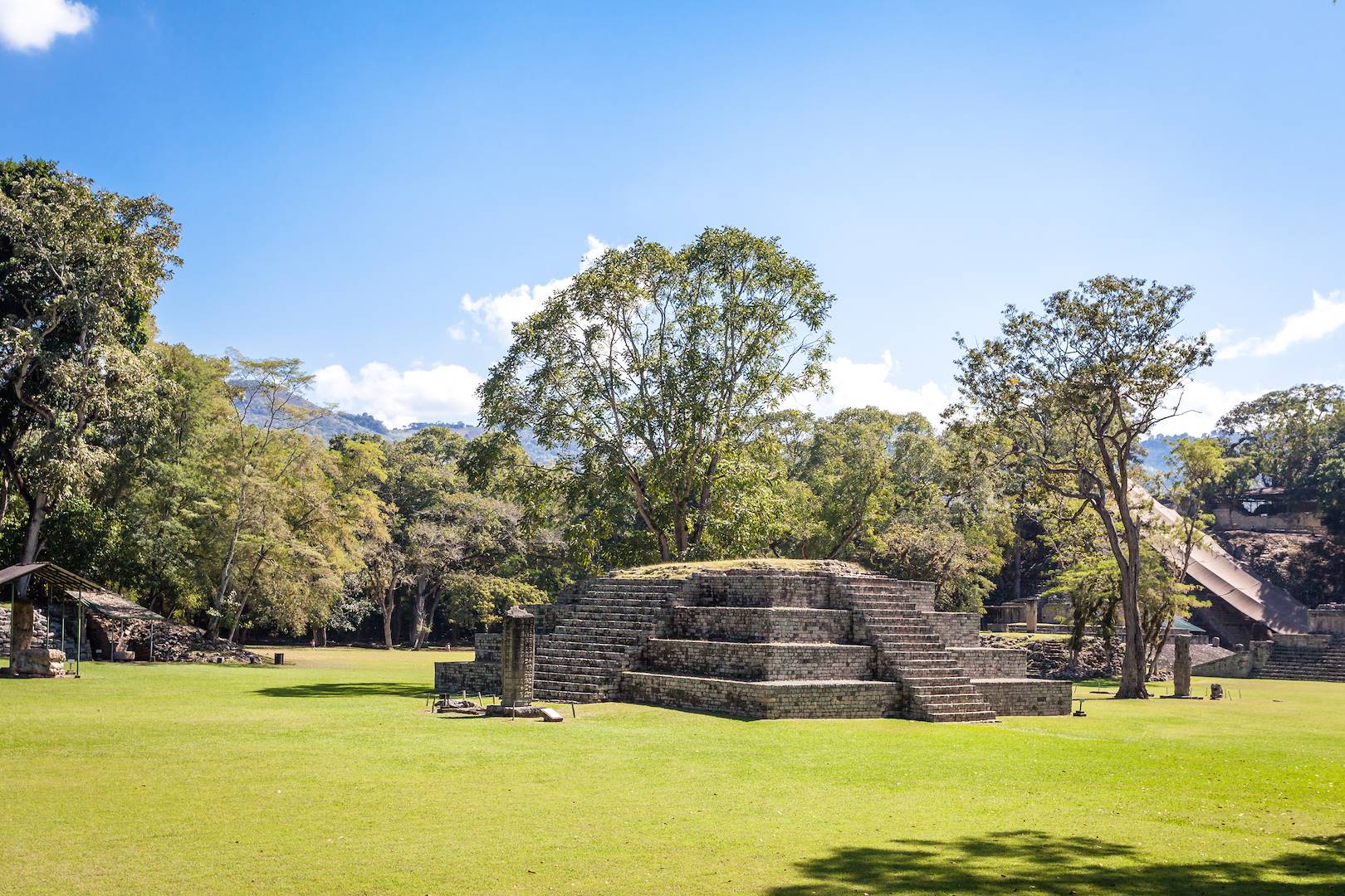 Ancienne cité maya de Copan au Honduras