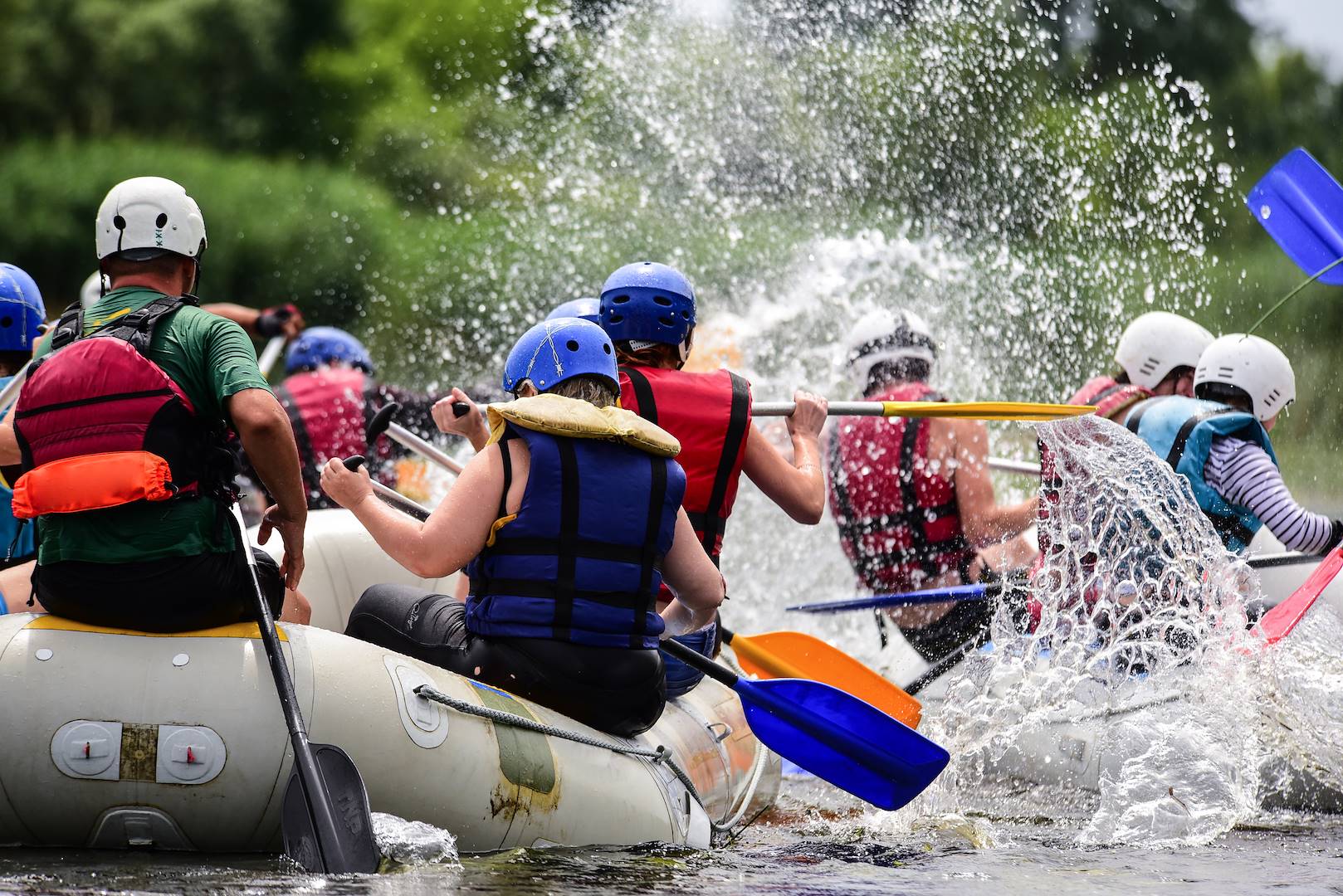 Río Fonce en rafting - Colombie