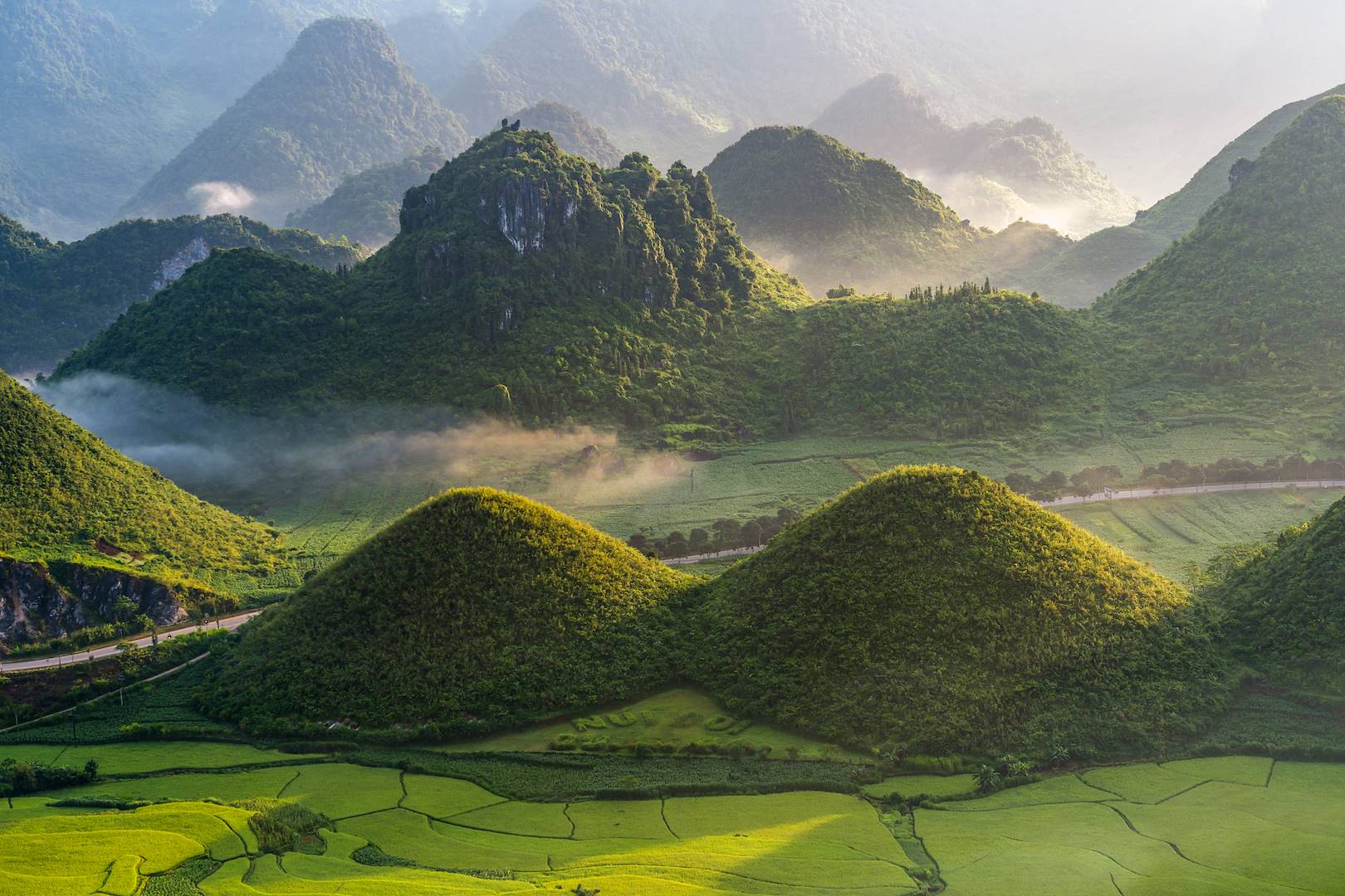 Fairy Mountain à Tam Son - Quan Ba - Province de Ha Giang - Vietnam