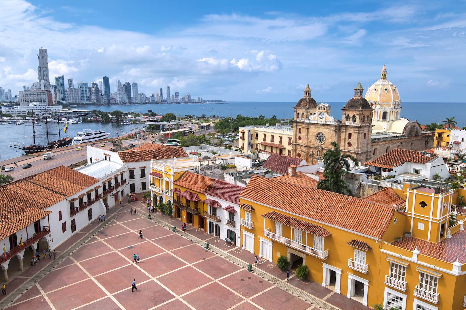 Panorama sur Carthagène - Colombie