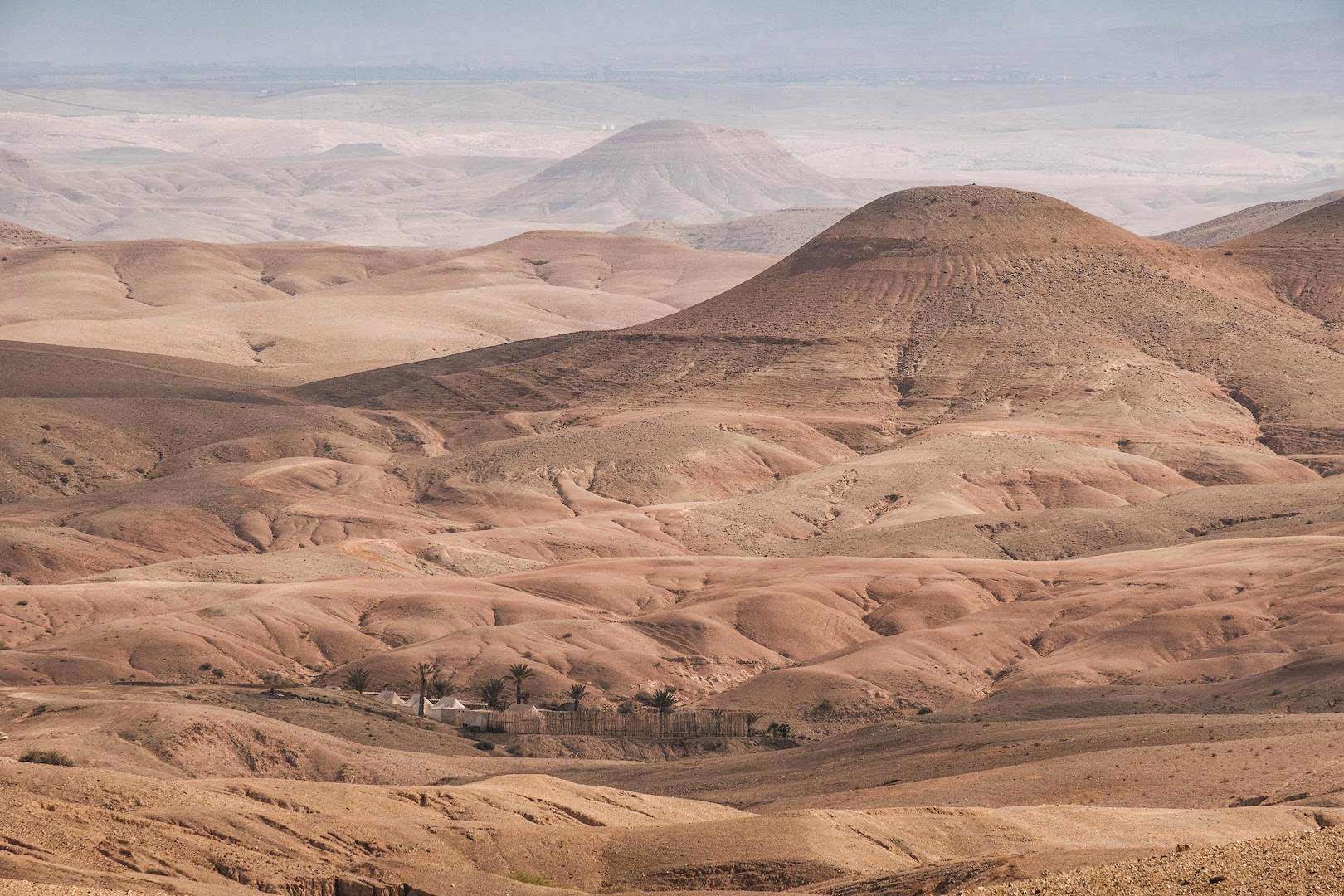 Campement dans le Désert d'Agafay - Maroc
