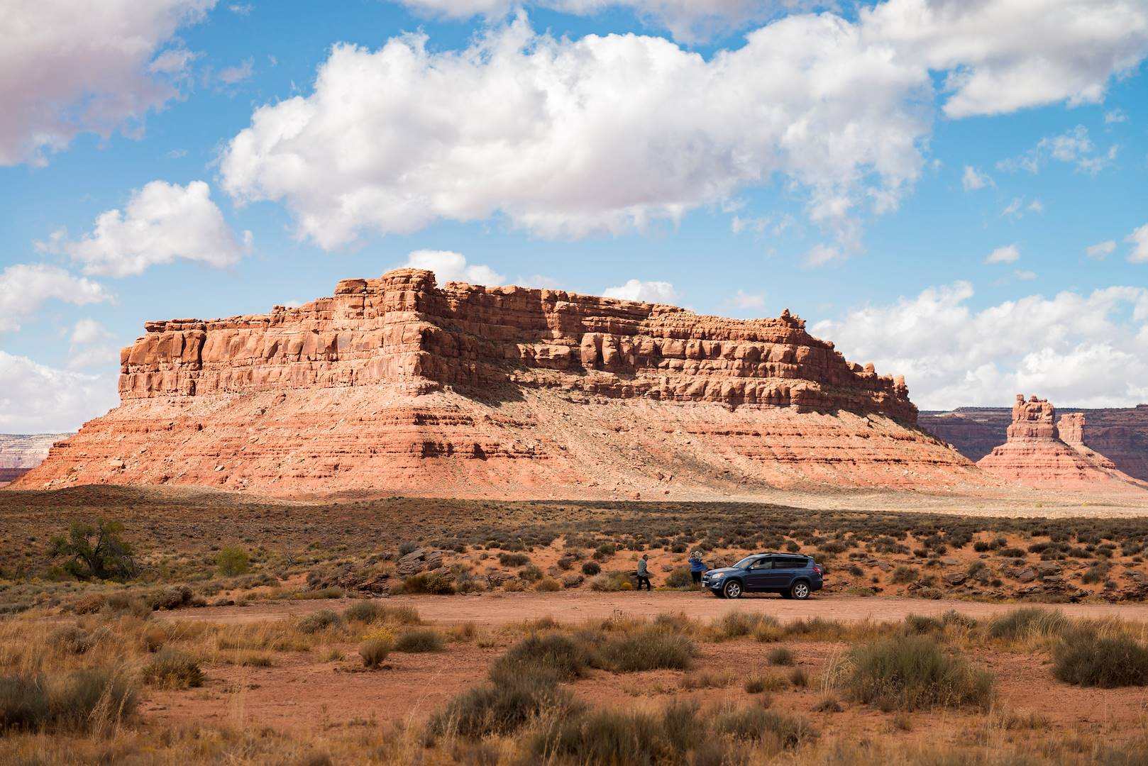 Valley of the Gods, dans le Sud-Est de l'Utah - Etats-Unis