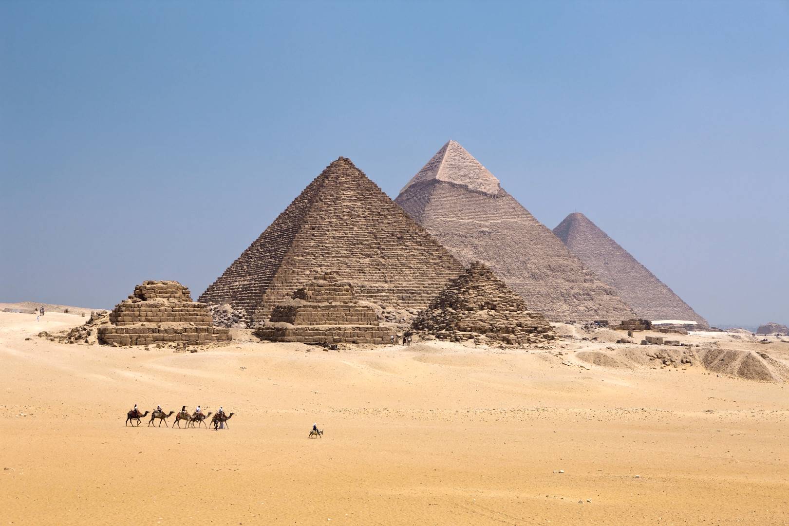 Pyramides de Gizeh - Le Caire - Egypte