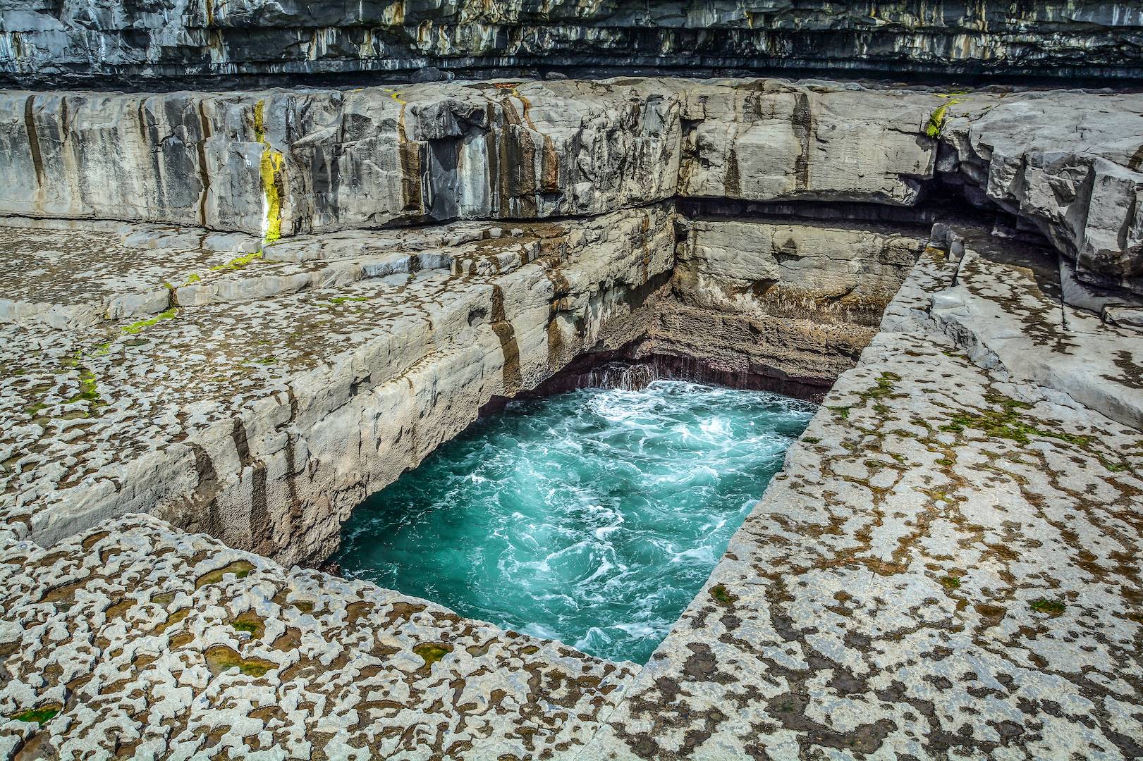 La piscine du Dragon - Inishmore - Comté de Galway - Irlande