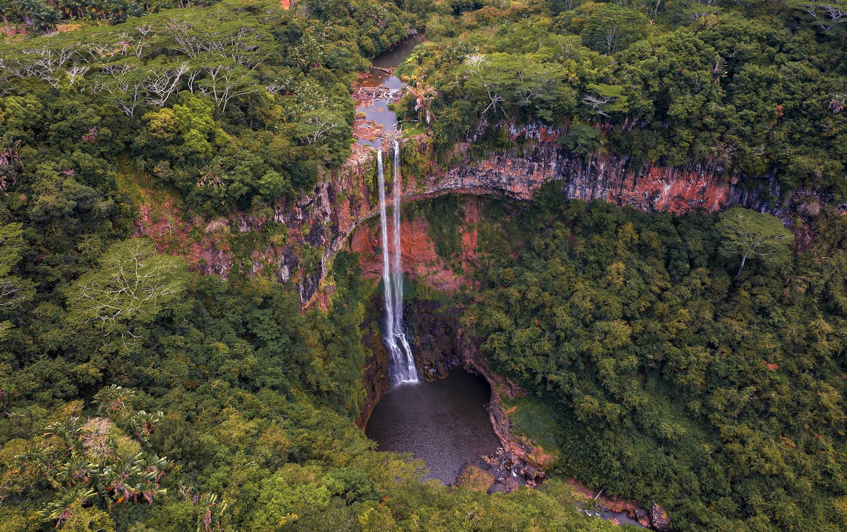 Cascade de Chamarel - Rivière Noire - Île Maurice