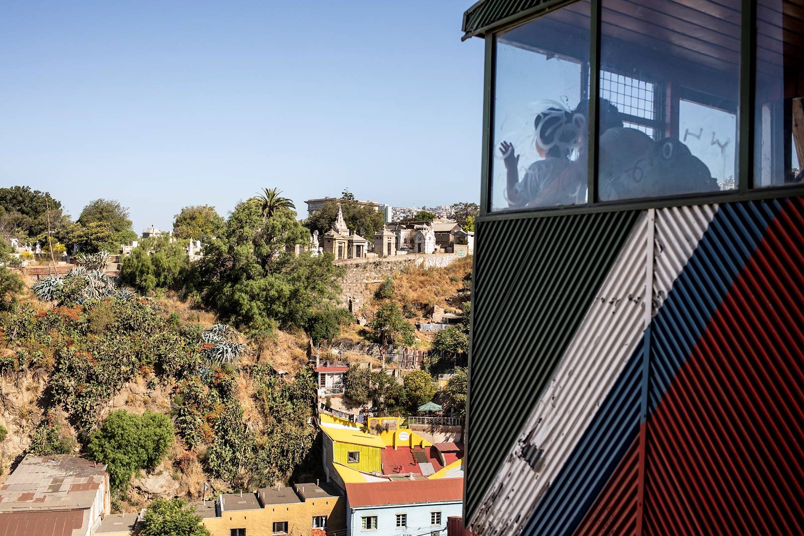 Funiculaire Reina Victoria - Valparaiso - Chili