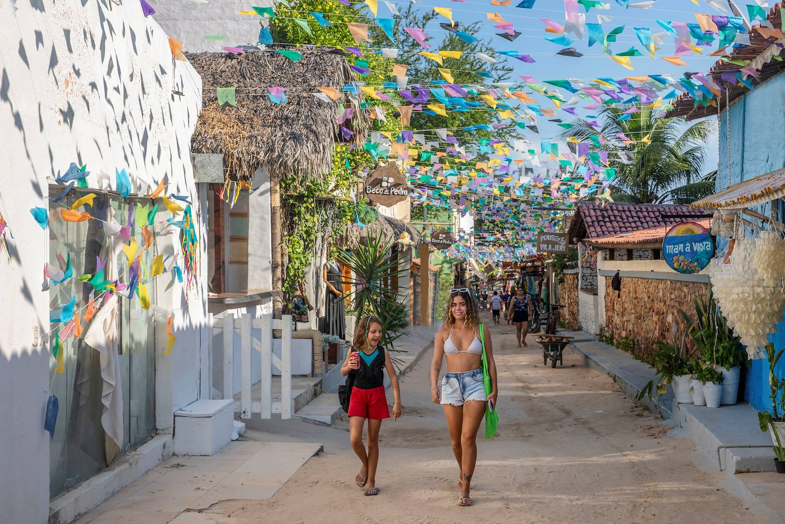 Dans les rues de Jericoacoara - Etat de Ceara - Brésil