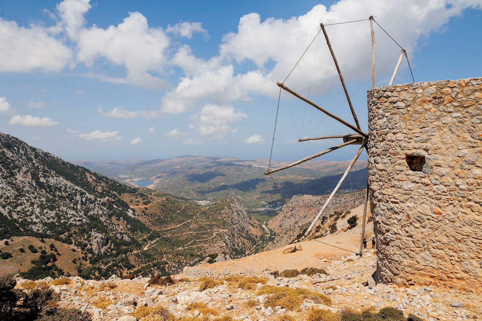 Moulins à vent du Plateau du Lassithi - Crète - Grèce