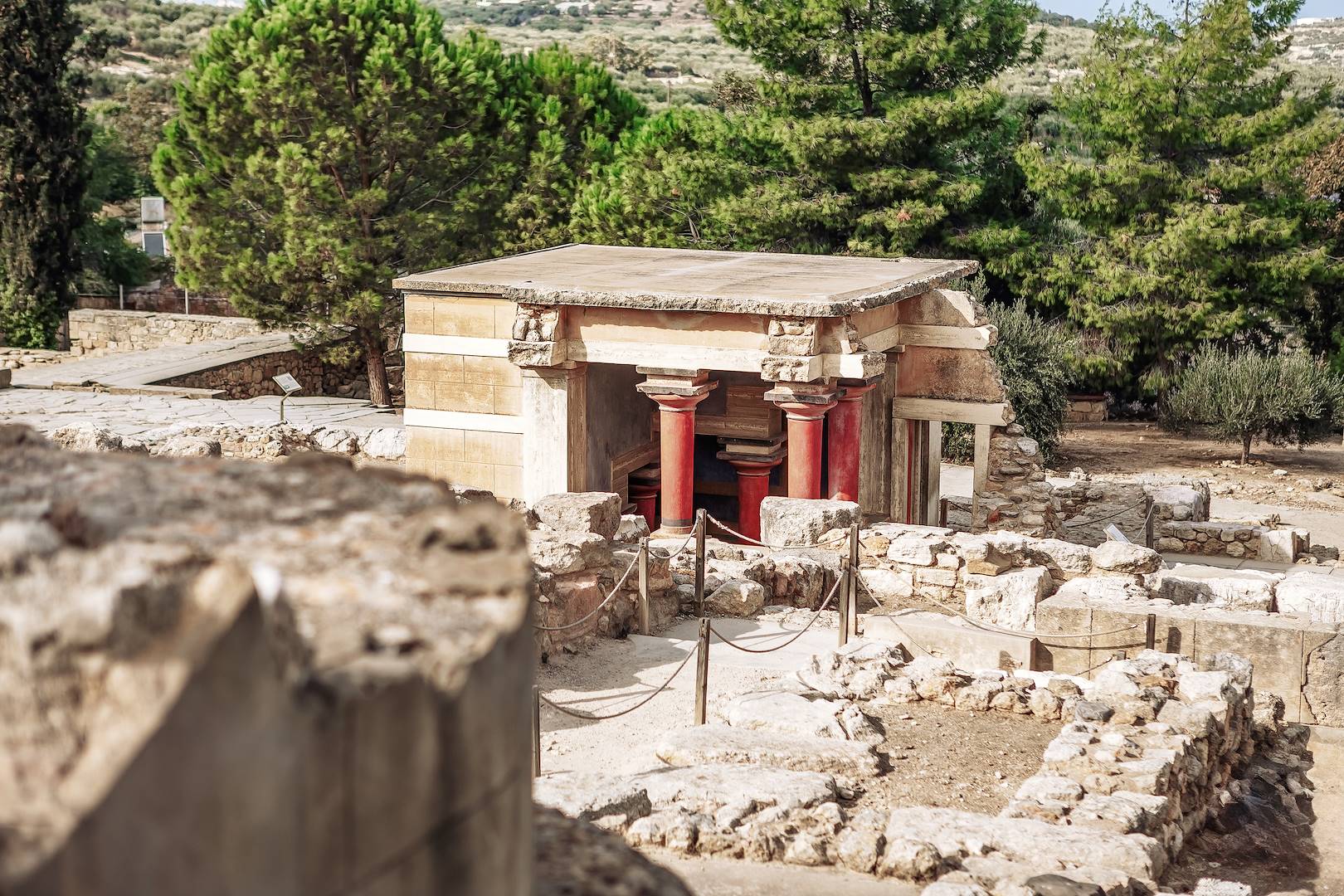 Palais minoen de Cnossos - Crète - Grèce