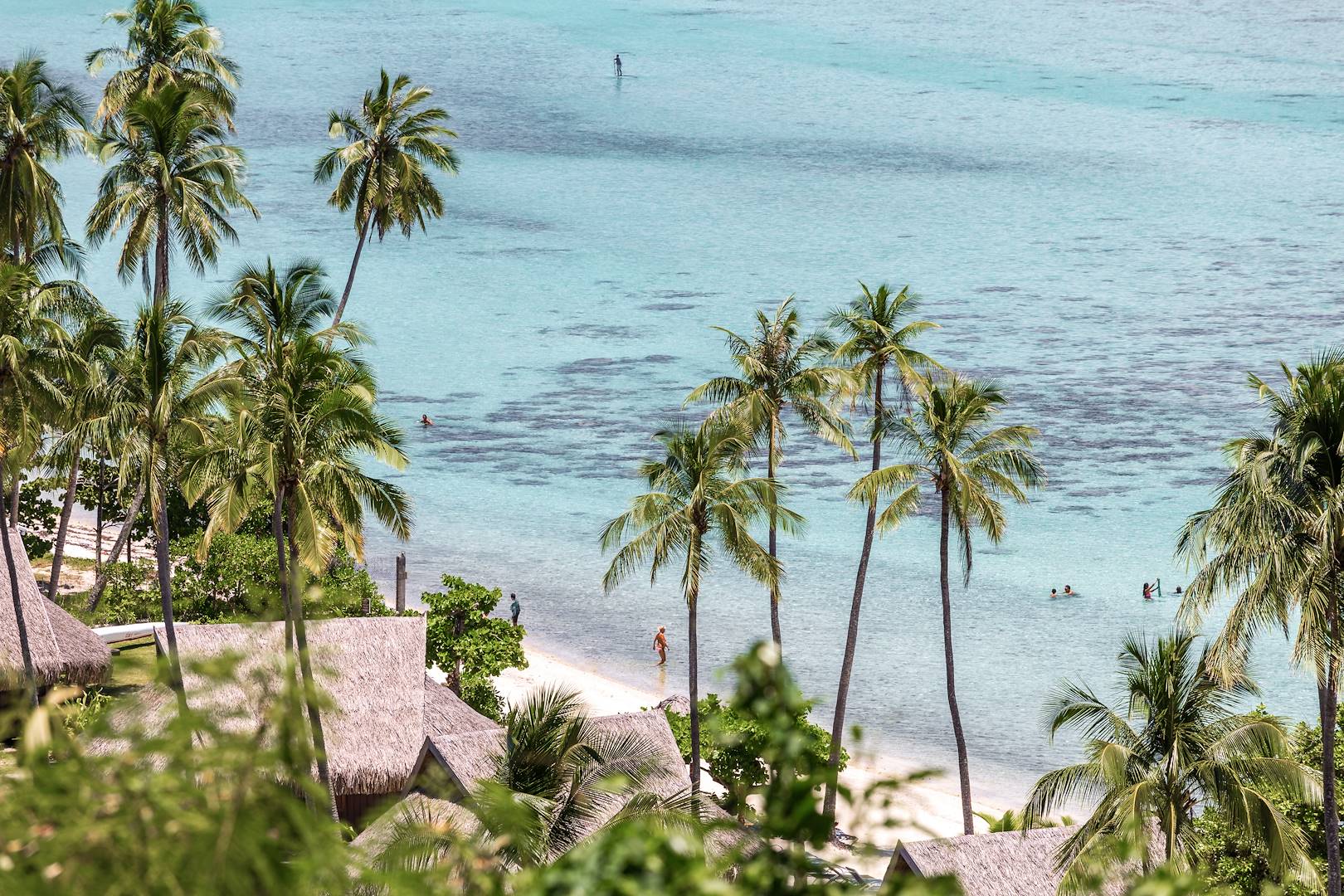 Plage à Moorea - Tahiti - Polynésie française