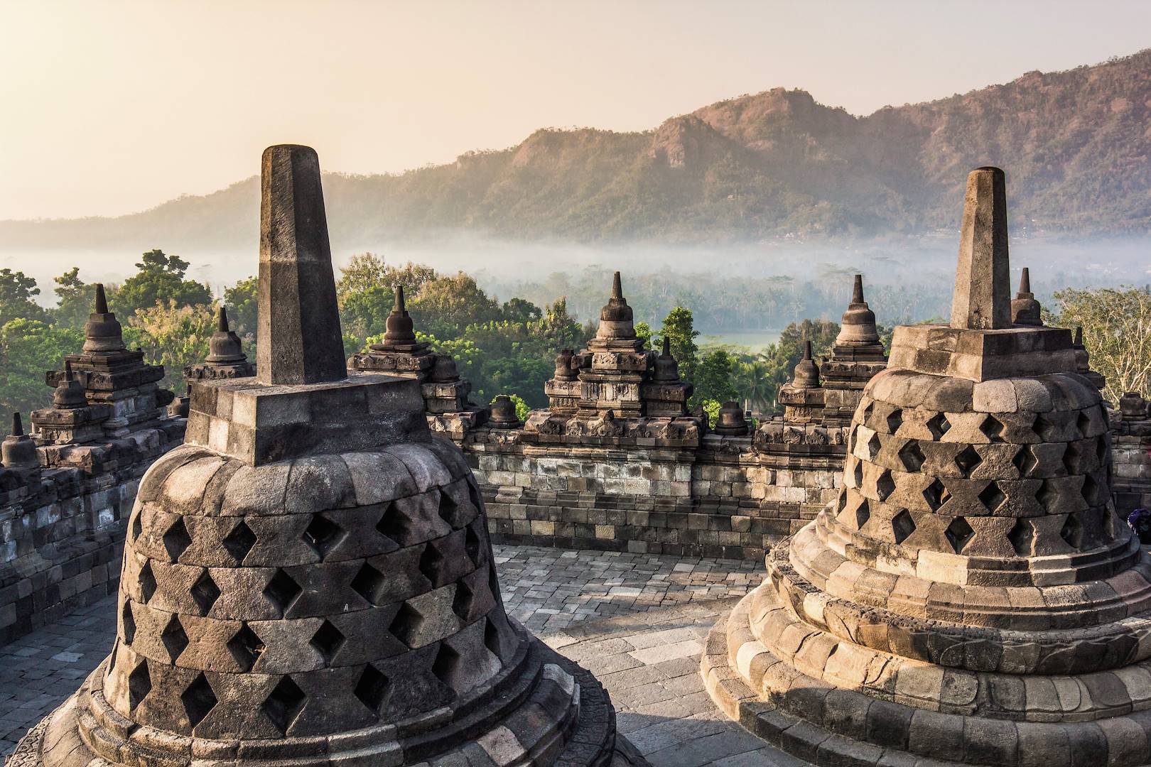 Temple de Borobudur - Java - Indonésie