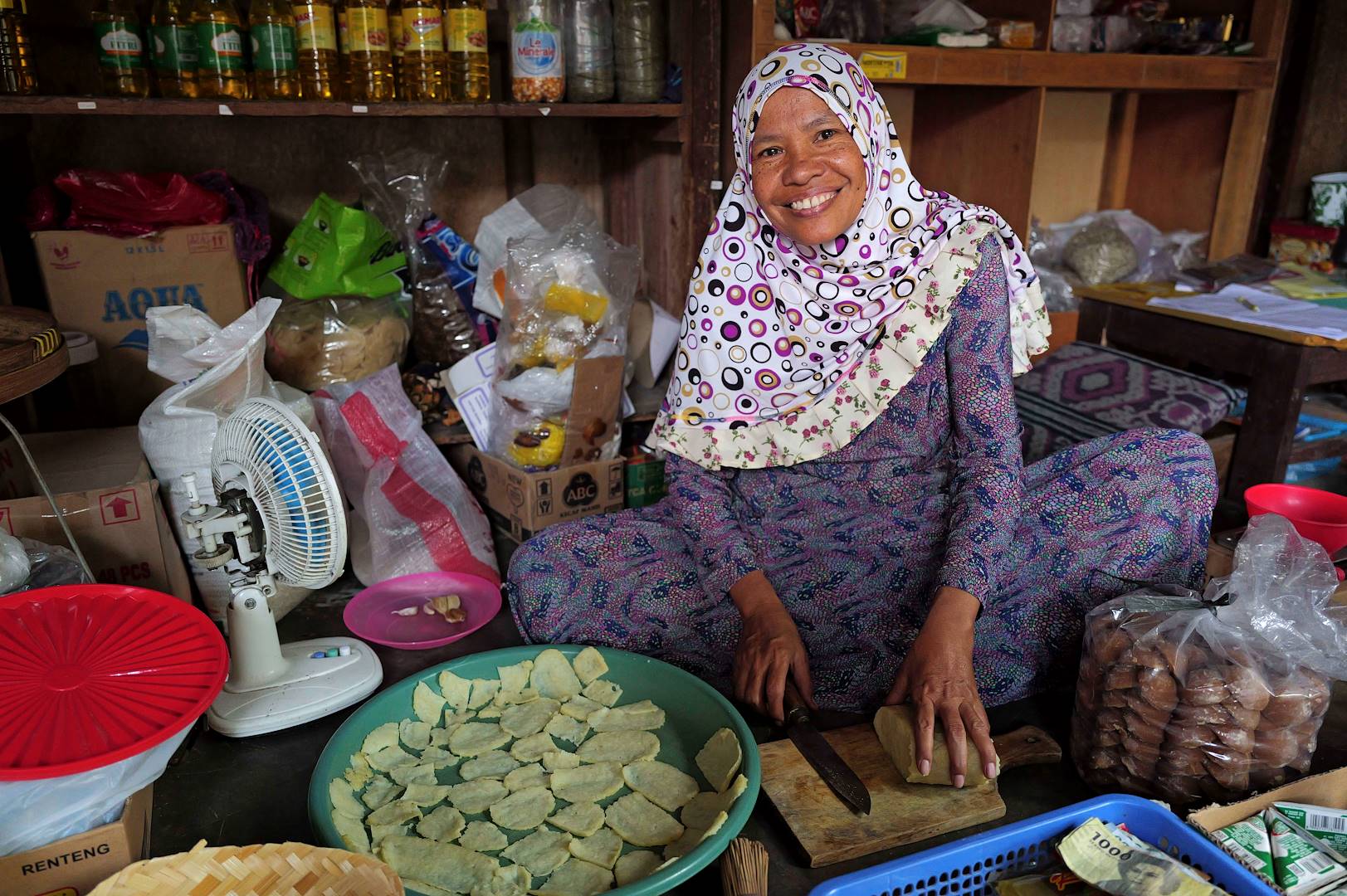 Marché à Kota Gede - Yogyakarta - Île de Java - Indonésie