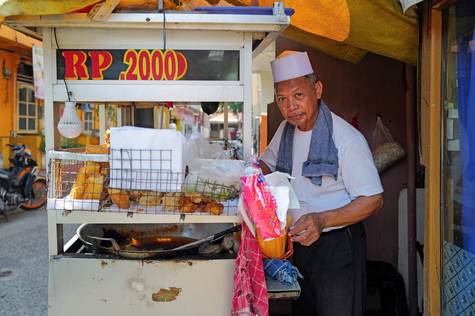 Street food à Jakarta - Île de Java - Indonésie