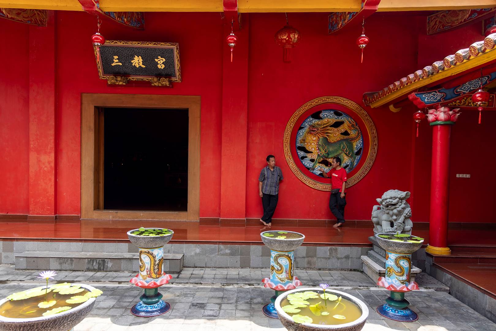 Temple Boen Tek Bio - Banyumas - Purwokerto - Île de Java - Indonésie
