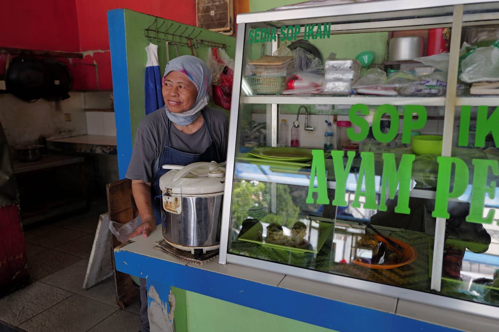 Street food dans les rues de Malang - Île de Java - Indonésie