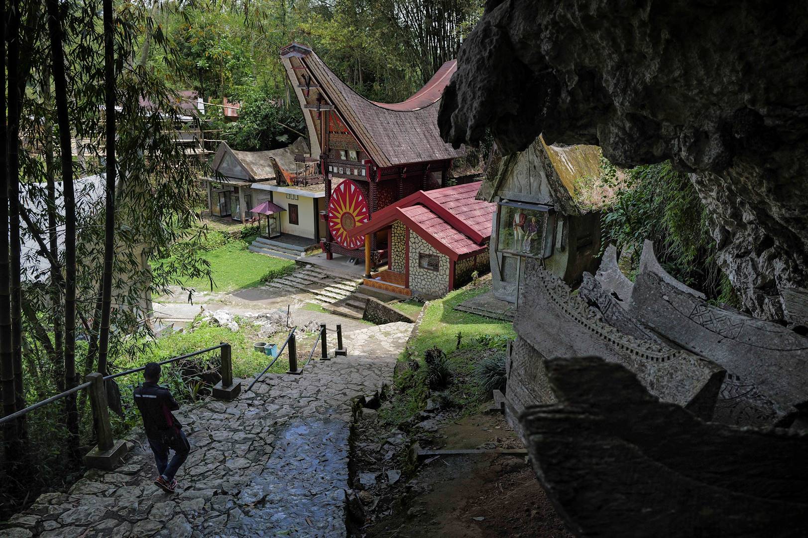 Pays des Toraja : sites funéraires - Rantepao - Indonésie