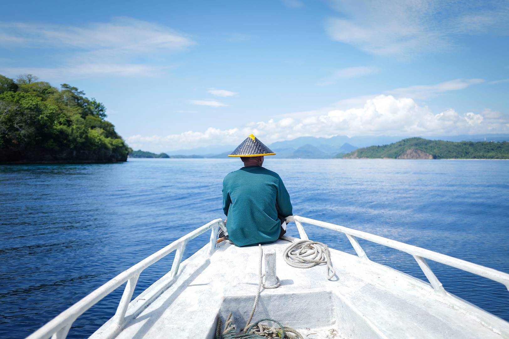 Pêcheur - Bunaken Island - Sulawesi - Indonésie