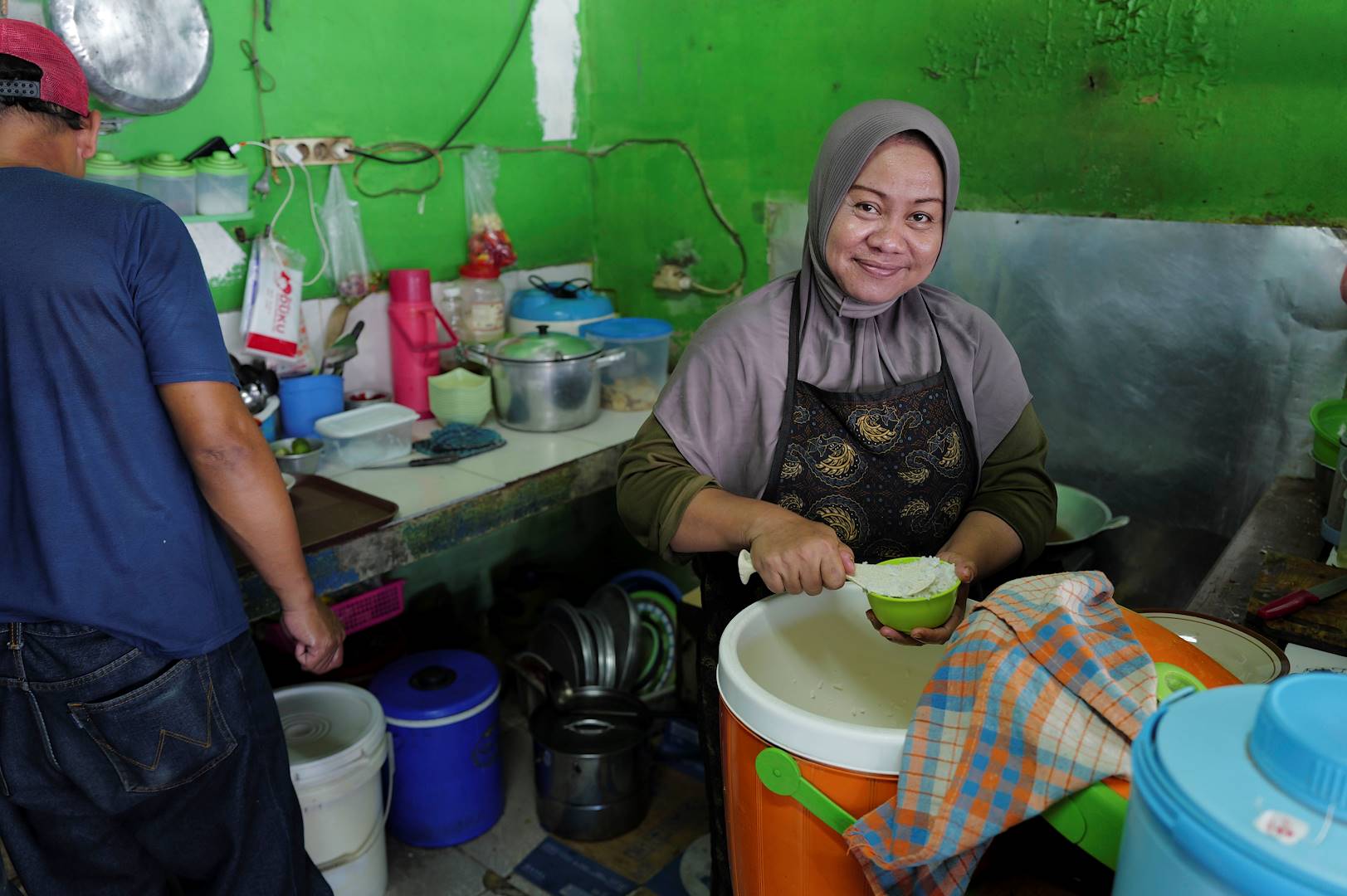 Street food dans les rues de Banda Aceh - Sumatra - Indonésie