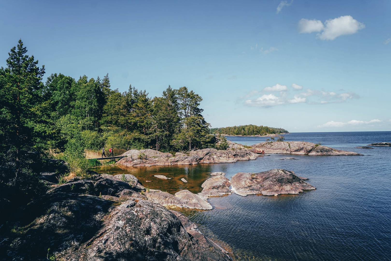 Randonnée autour du lac de Vänern - Västergötland - Suède