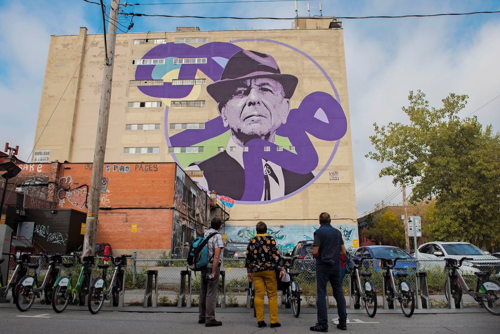 Street art du Plateau du Mont Royal - Montréal - Québec - Canada