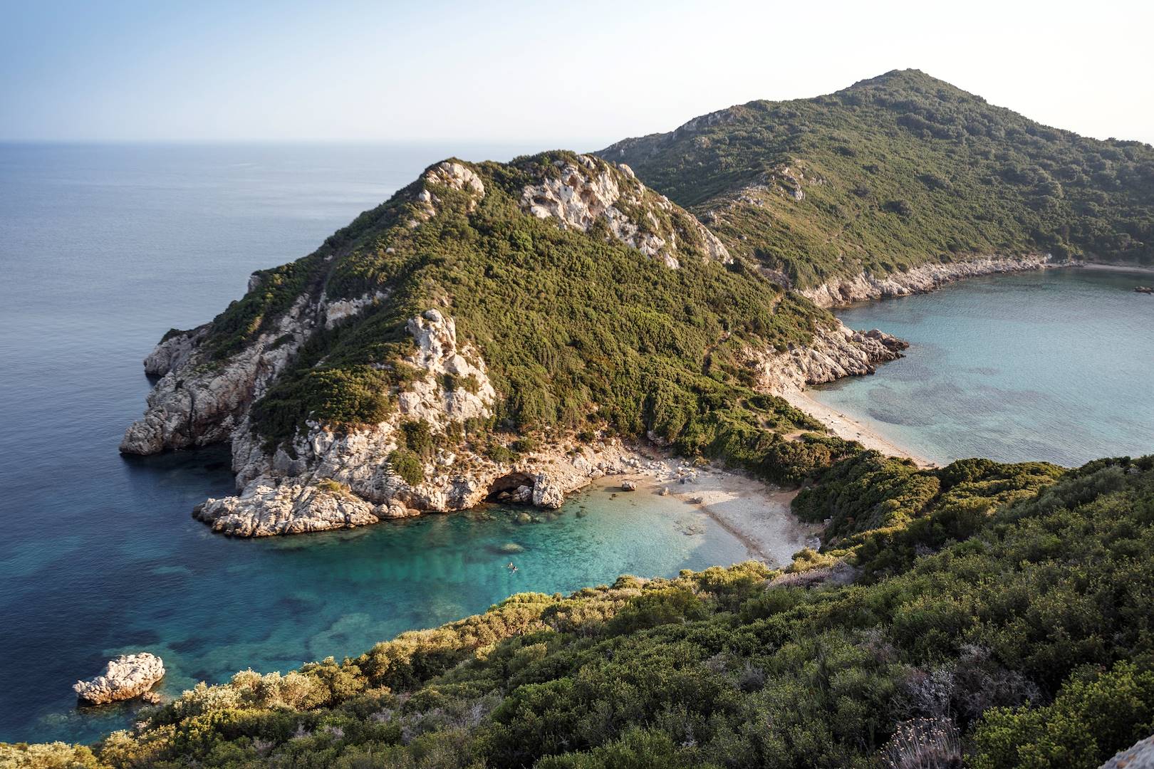 Plage Porto Timoni - Afionas - Corfou - Grèce