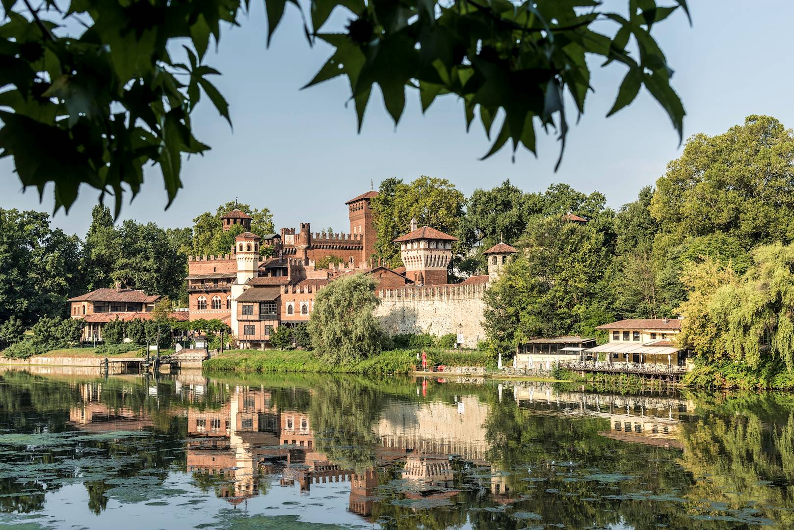 Château médiéval du parc Valentino - Turin - Piémont - Italie