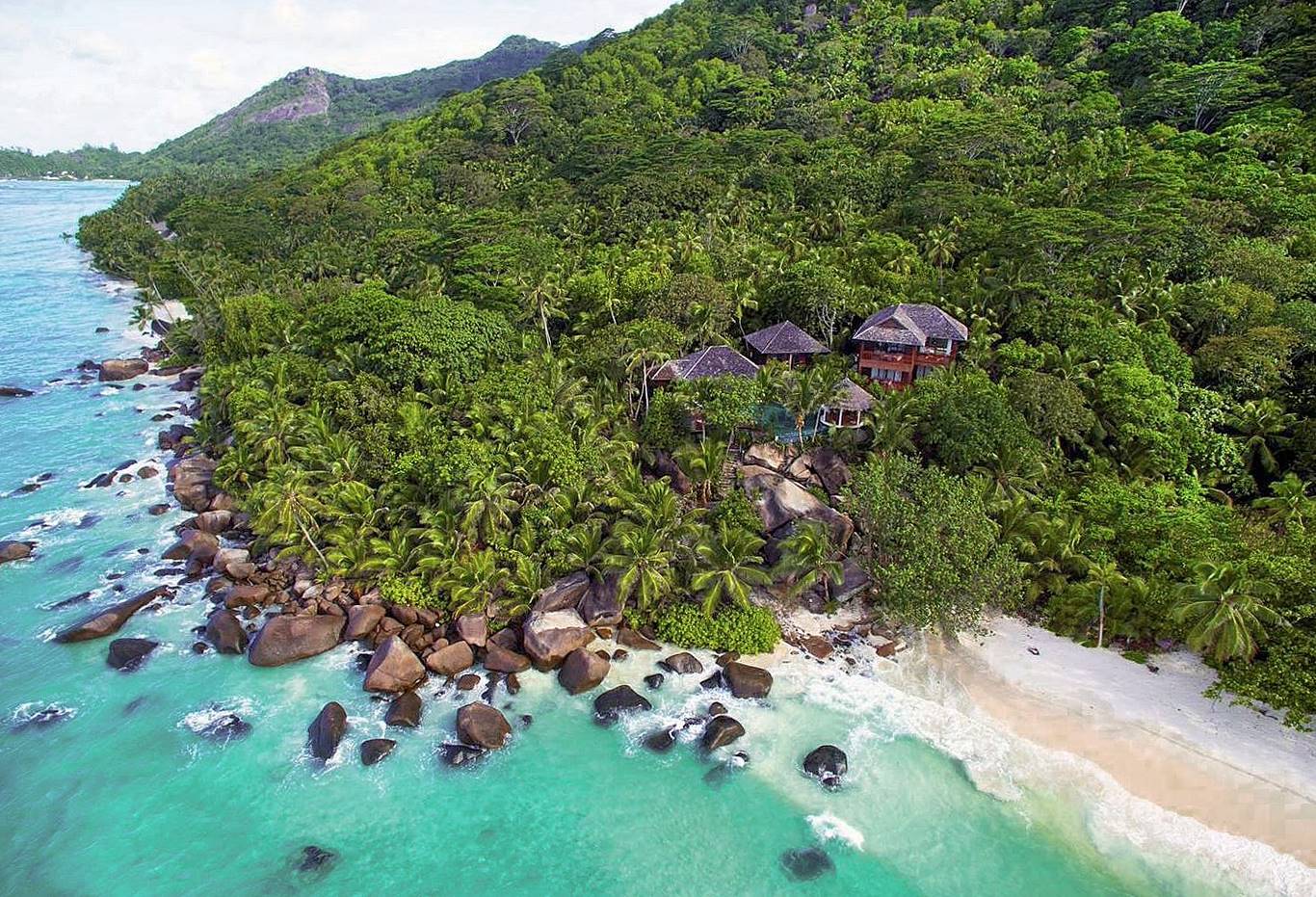 Votre hébergement face à l'océan sur l'île Silhouette - Seychelles