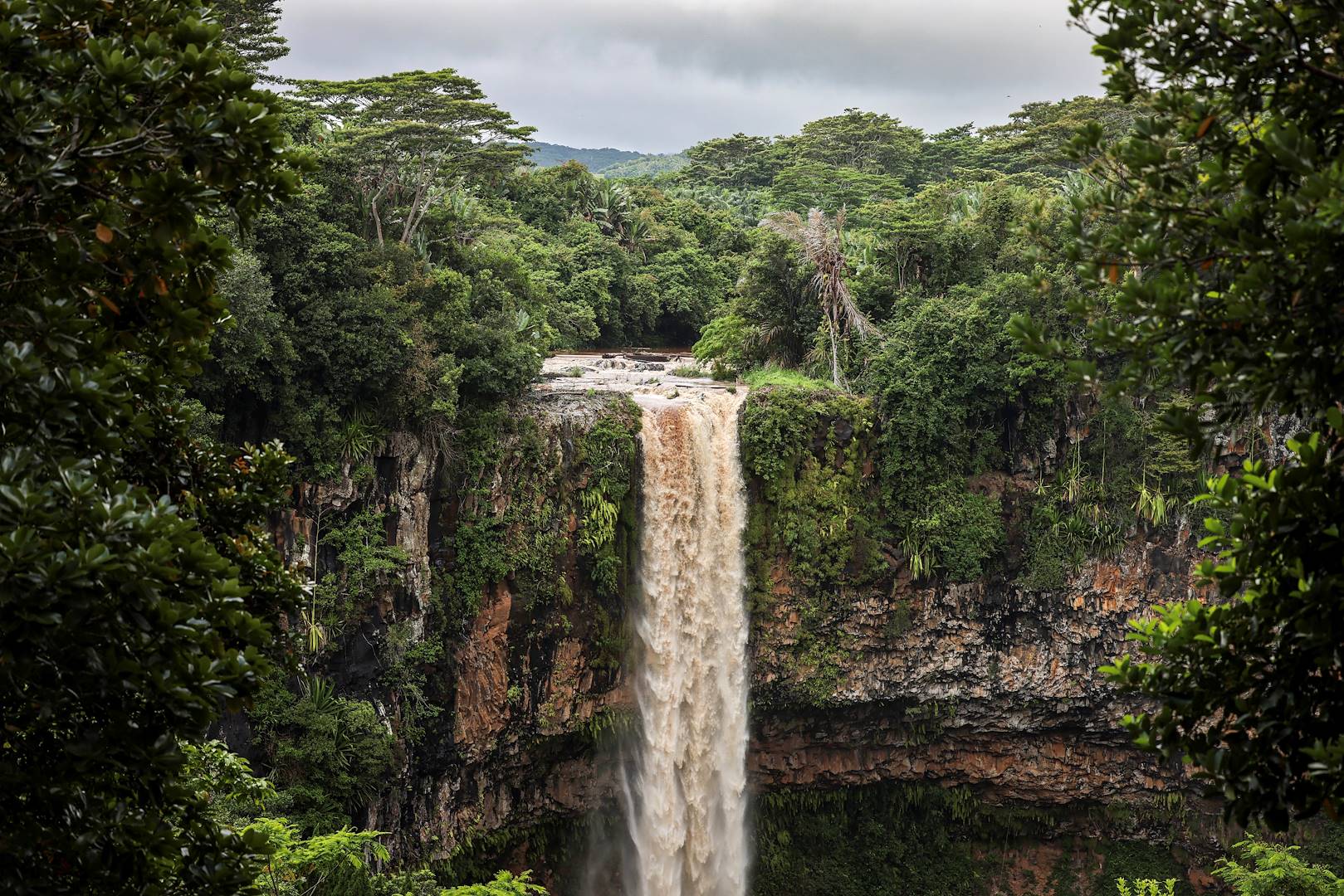 Cascade de Chamarel - Terre des Sept Couleurs - Chamarel - Rivière Noire - Île Maurice