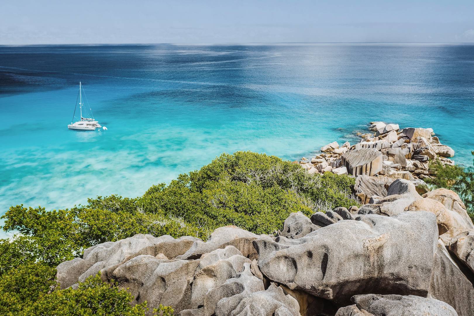 Découverte des Seychelles en catamaran