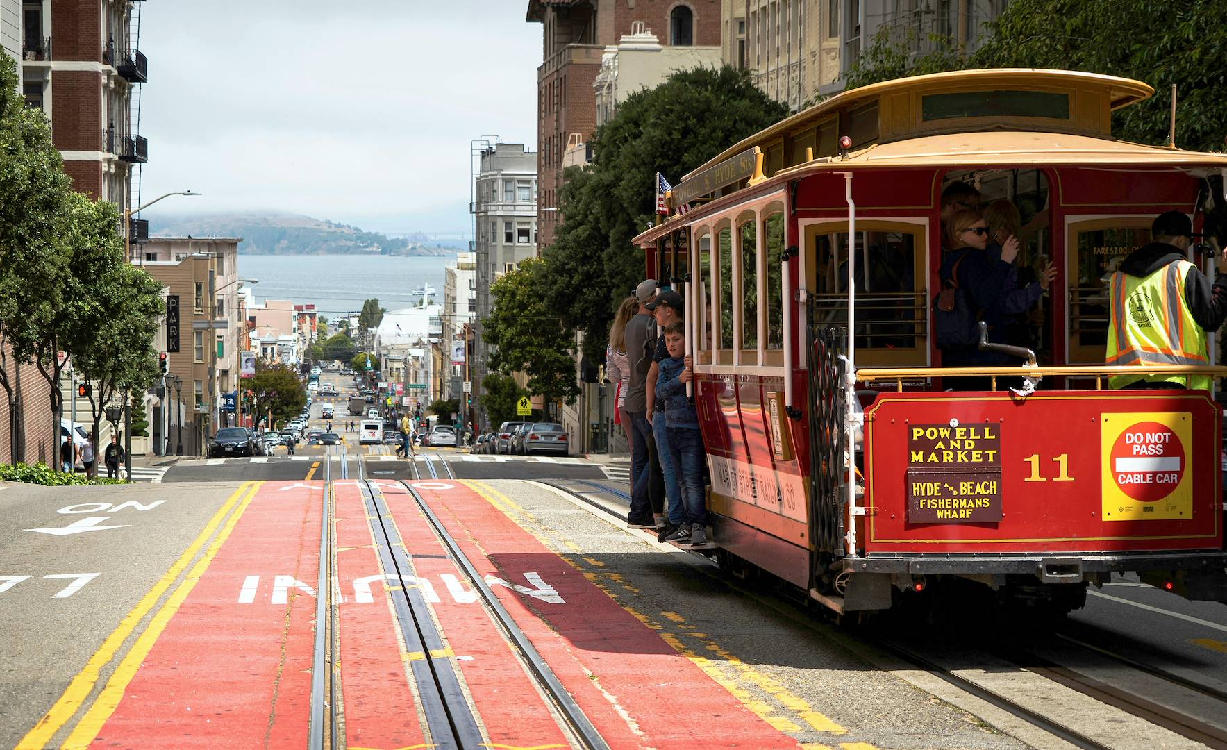 Cable Car à San Francisco - Californie - Etats-Unis