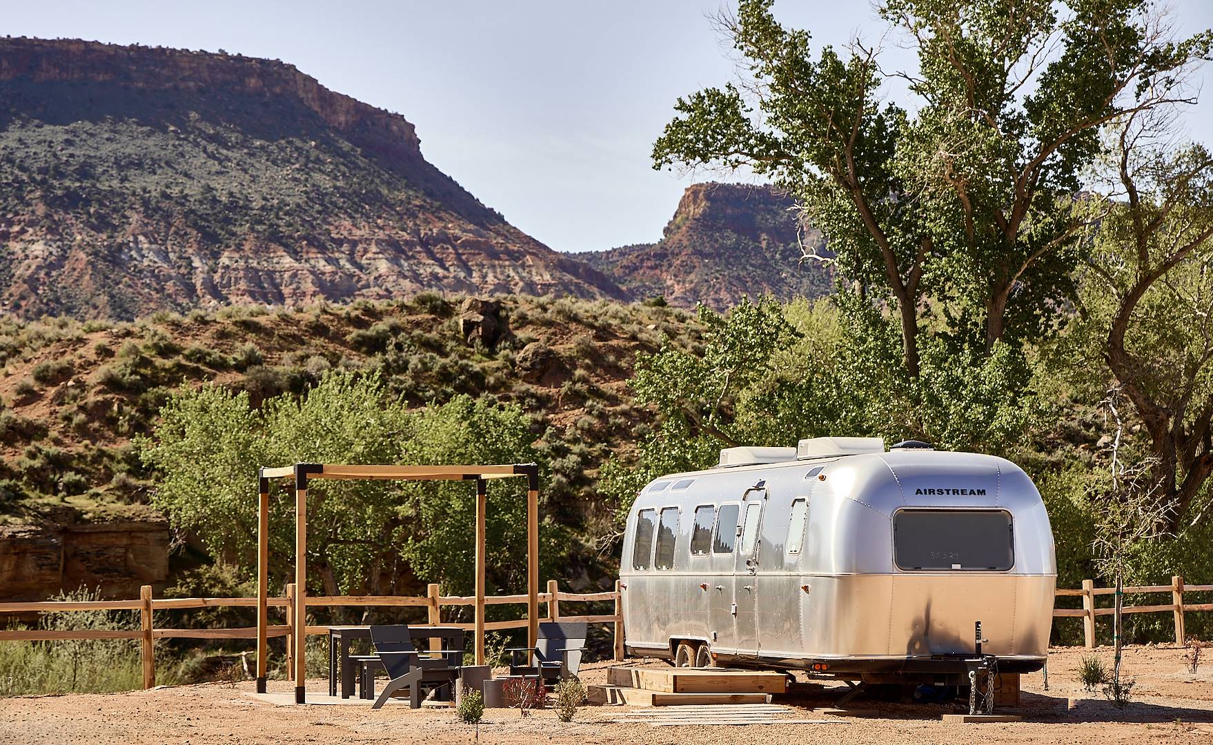 Votre caravane Airstream dans le parc de Zion - Utah - Etats-Unis