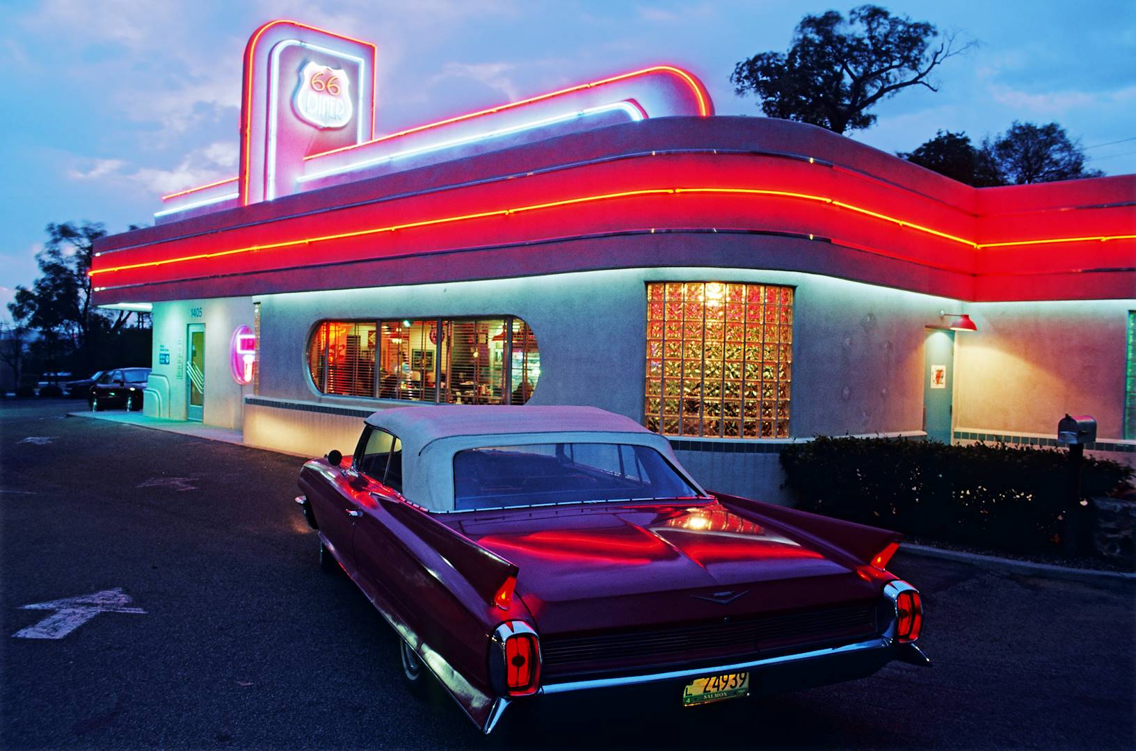 Diner sur la route 66 - Arizona - Etats-Unis