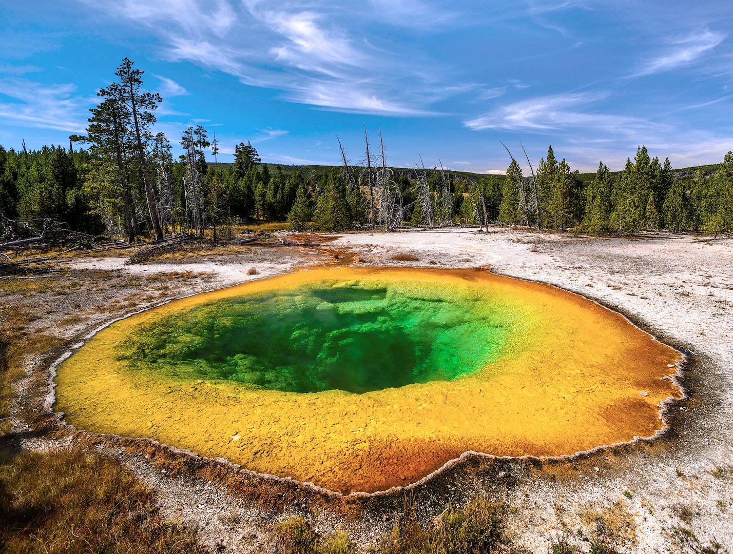 Geyser "Old Faithful" au Parc National de Yellowstone - Wyoming - Etats Unis
