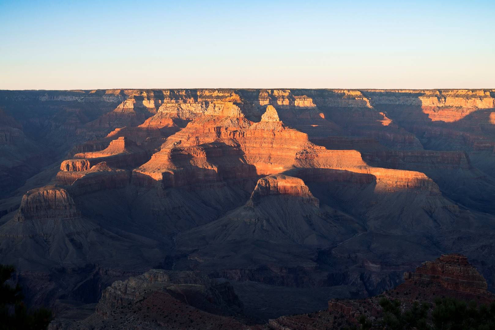 Paysage du South Rim du Grand Canyon - Arizona - Etats-Unis
