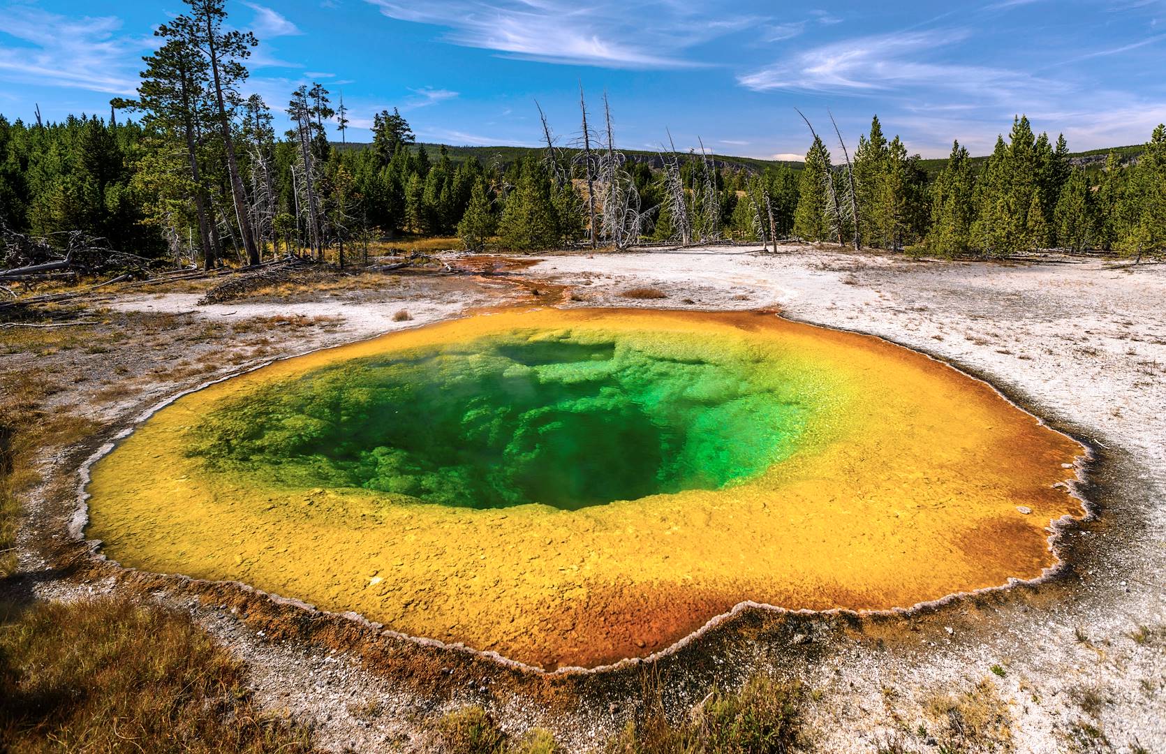 Geyser "Old Faithful" au Parc National de Yellowstone - Wyoming - Etats Unis