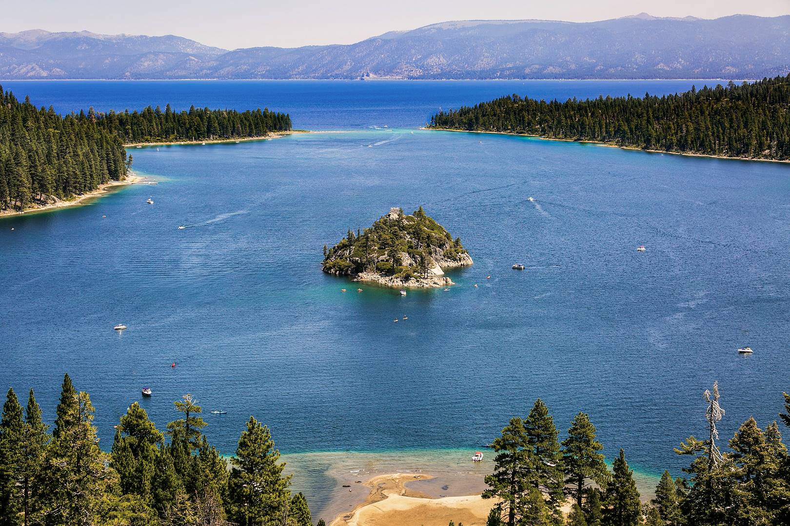 Fannette Island, Emerald Bay - Lake Tahoe - Californie - Etats-Unis