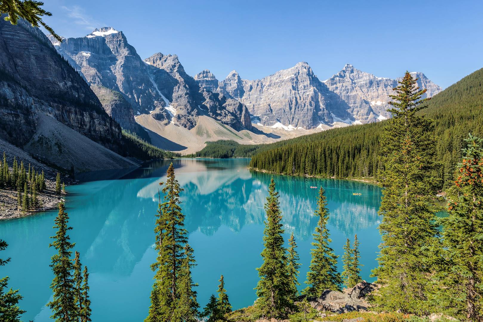 Lac Moraine - Parc national de Banff - Alberta - Canada