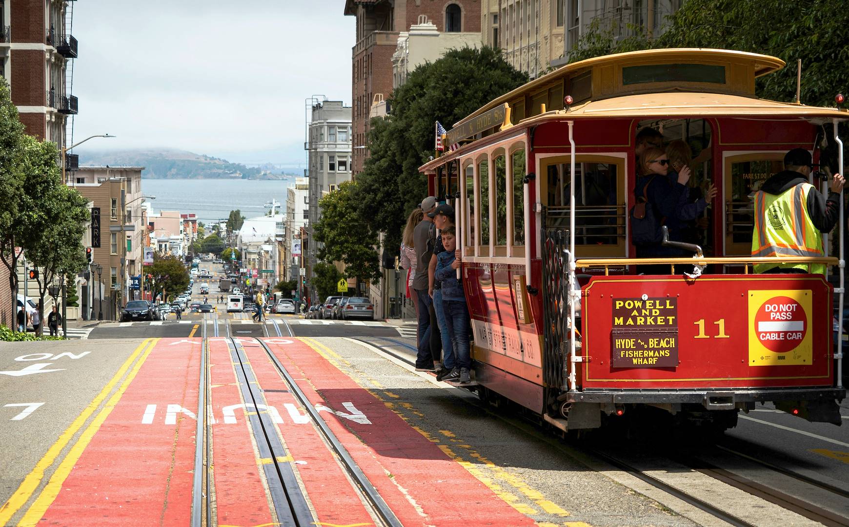 Cable Car à San Francisco - Californie - Etats-Unis