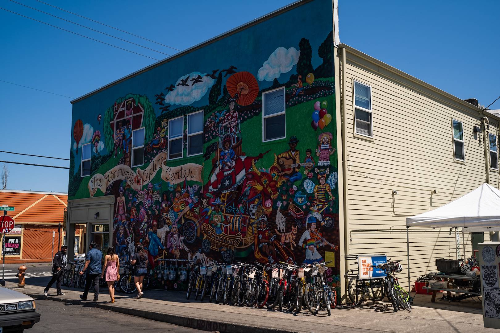 Street art à Portland - Oregon - Etats-Unis