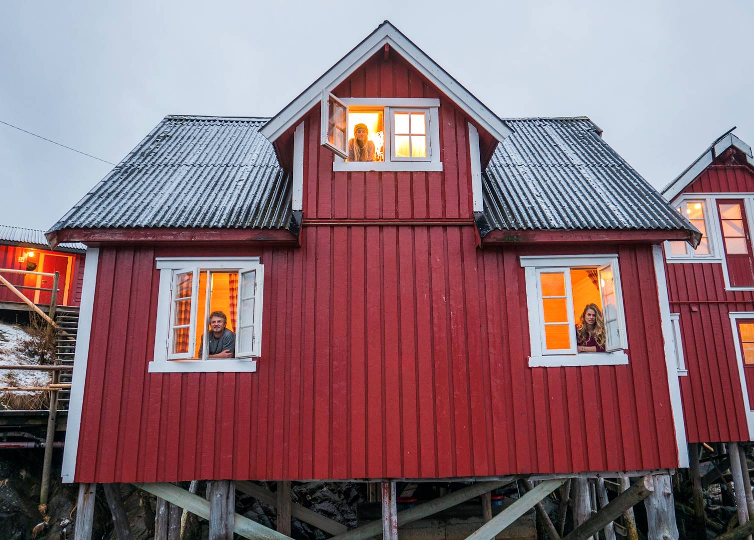 Dormir dans une cabane de pêcheur en Norvège