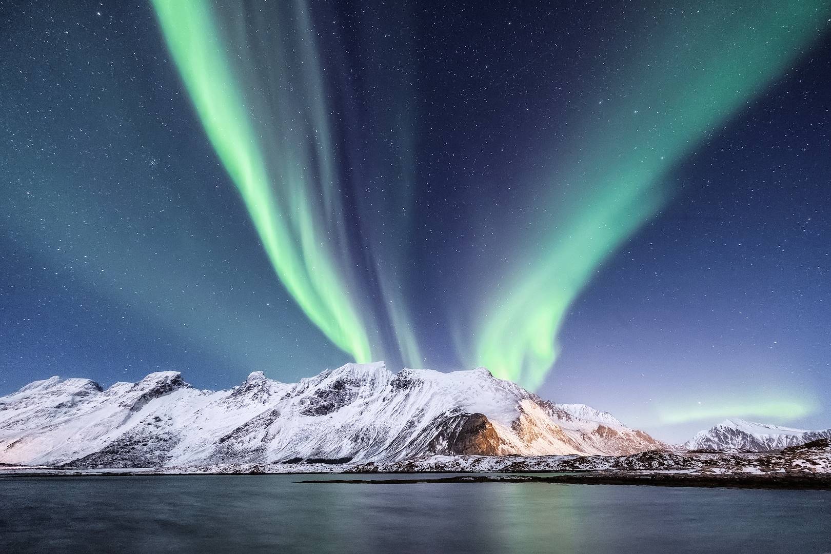 Observation des aurores boréales en Norvège