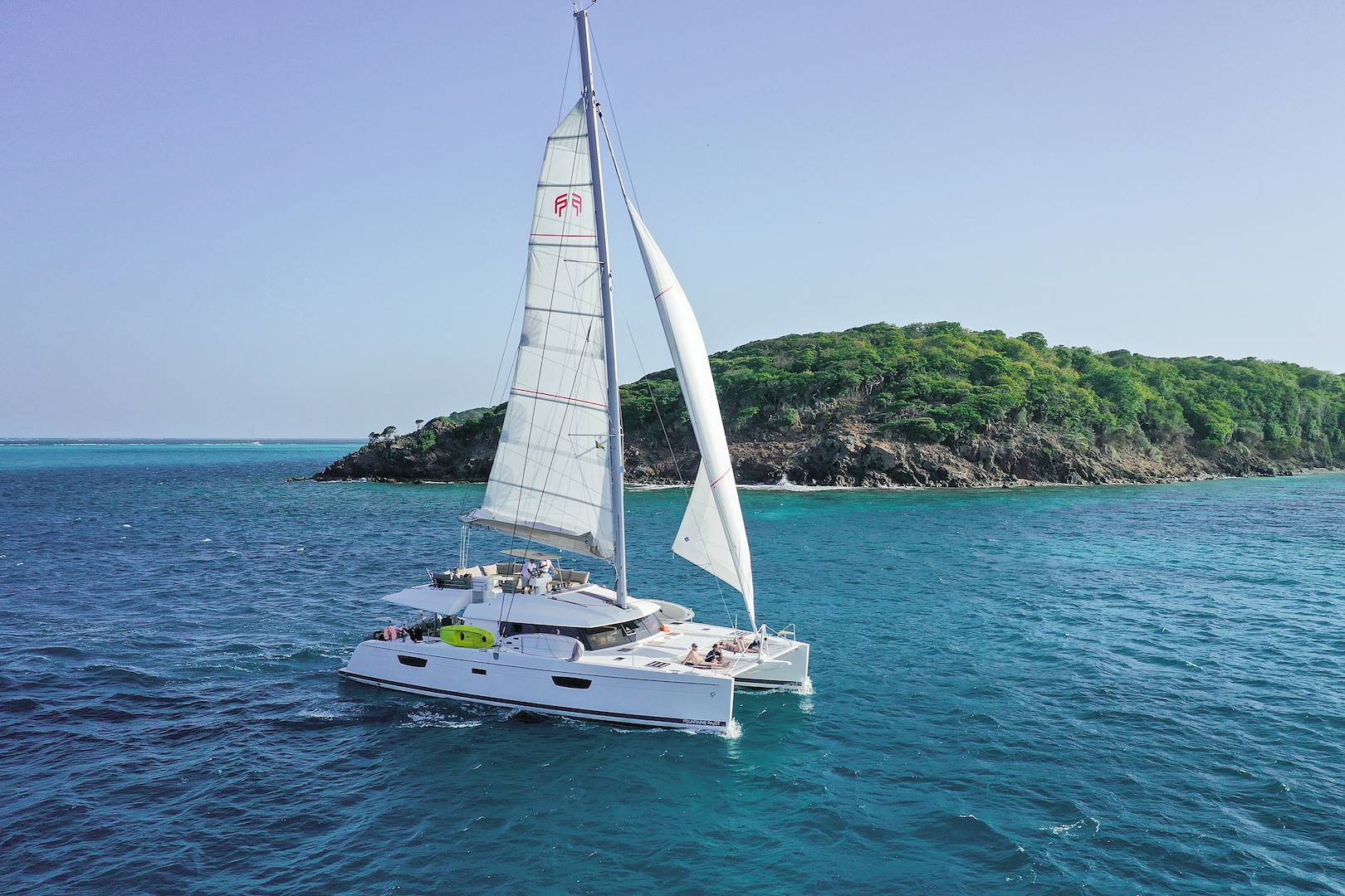 Croisière en catamaran en Guadeloupe