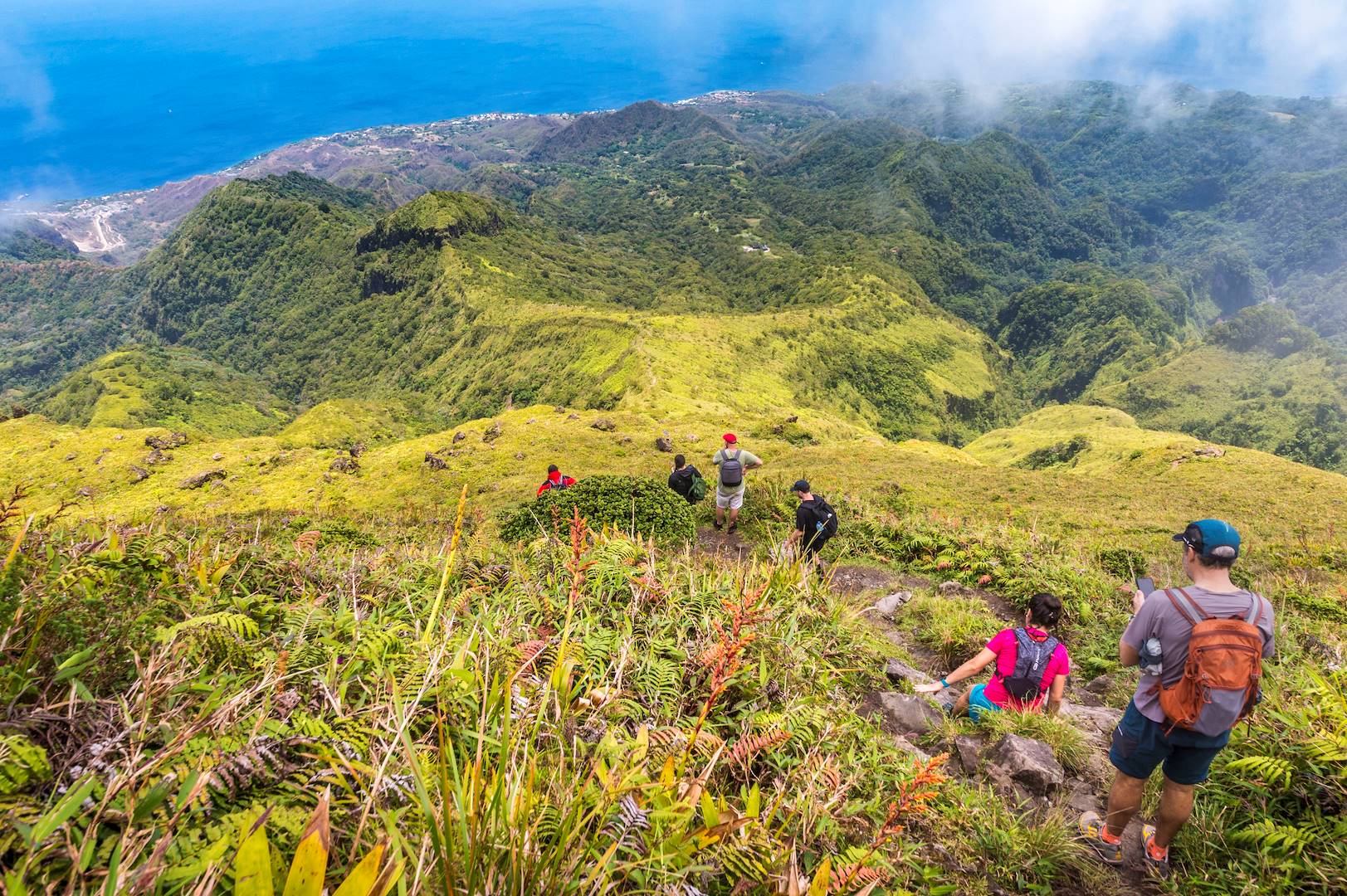 Ascension du volcan de la Montagne Pelée - Martinique