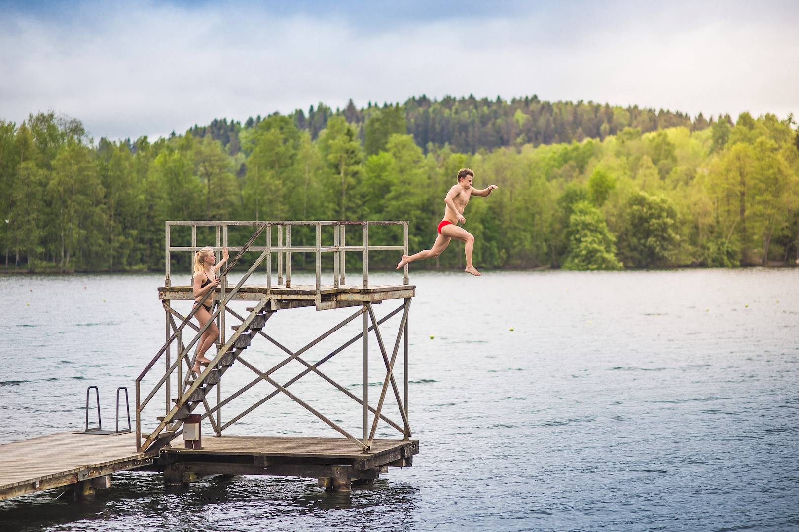 Kaukajärven Sauna, bain et sauna public, à Tampere - Finlande