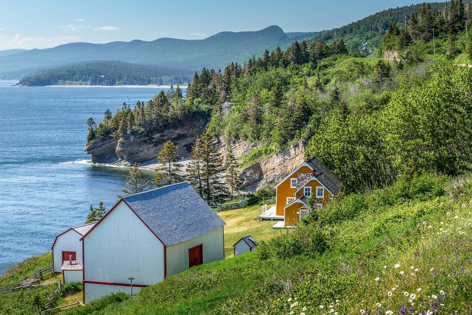 Anse Blanchette - Parc national Forillon - Gaspésie - Québec - Canada