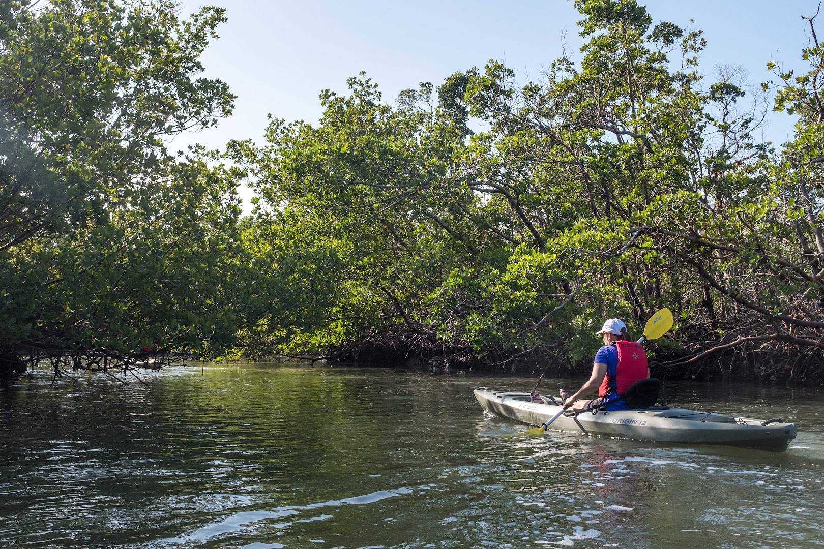 Kayak au Jonathan Dickinson State Park - Floride - Etats-Unis