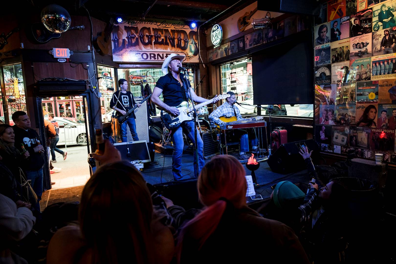 Concert de country dans un bar de Nashville - Tennessee - Etats Unis