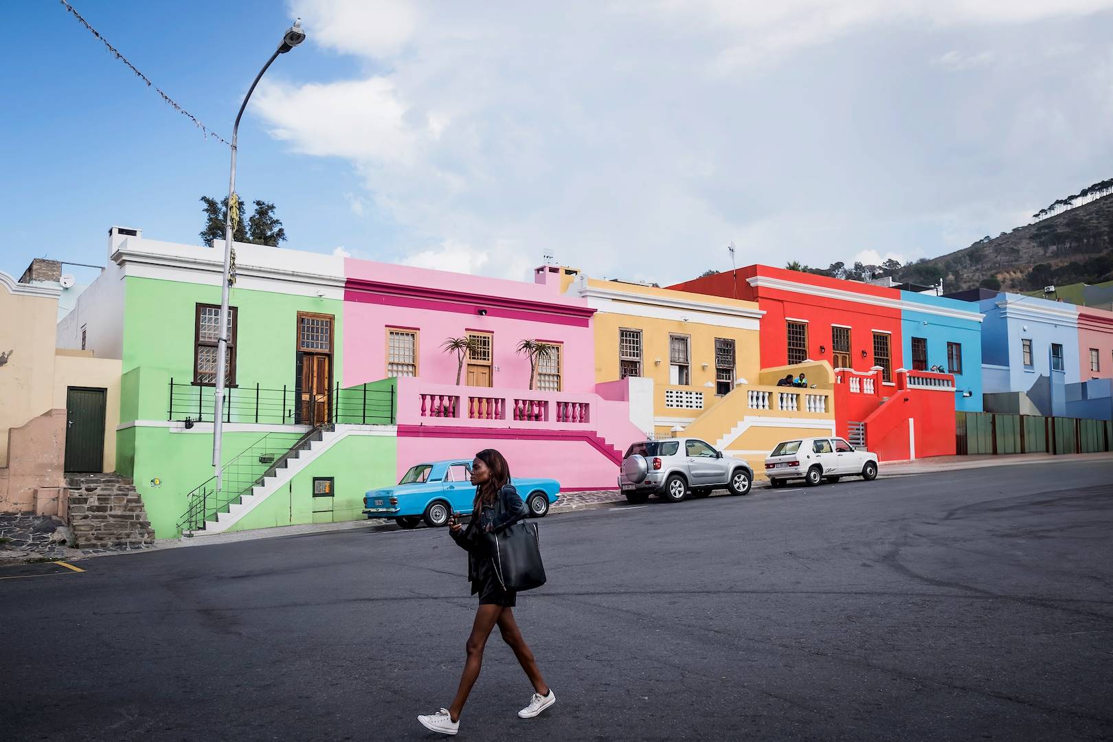 Dans les rues colorées de Bo-Kaap, le quartier malais du Cap - Le Cap - Afrique du Sud
