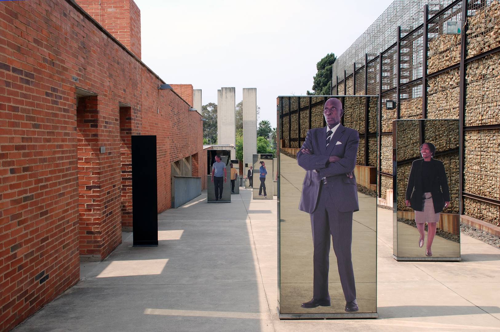 Musée de l'apartheid à Johannesburg - Afrique du Sud